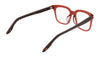 Nike 7167LB Eyeglasses | Size 52 / Black/Crystal Clear