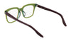 Nike 7167LB Eyeglasses | Size 52 / Black/Crystal Clear
