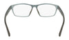 Nike 7017LB Eyeglasses | Size 57 / Matte Black/Atomic Teal