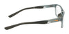 Nike 7017LB Eyeglasses | Size 57 / Matte Black/Atomic Teal
