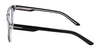 Nike 7175 Eyeglasses | Size 49 / Black/Crystal Laminate