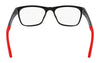 Nike 5058 Eyeglasses | Size 48 / Black/University Red