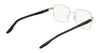 Nike 8401 Eyeglasses | Size 53 / Shiny Gold/Black