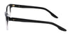 Nike 7177 Eyeglasses | Size 53 / Black/Clear Gradient