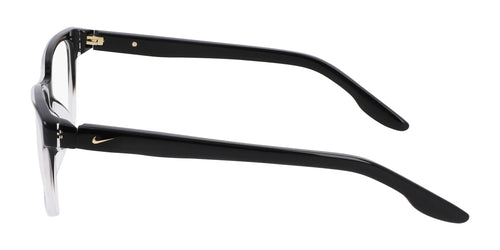 Nike 7177 Eyeglasses / Size 53 / Black / Clear Gradient