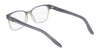 Nike 7177 Eyeglasses | Size 53 / Black/Clear Gradient