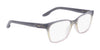 Nike 7177 Eyeglasses | Size 53 / Black/Clear Gradient