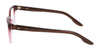 Nike 7177 Eyeglasses | Size 53 / Black/Clear Gradient