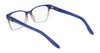 Nike 7177 Eyeglasses | Size 53 / Black/Clear Gradient