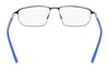Nike 6067 Eyeglasses | Size 55 / Matte Black/Astronomy Blue