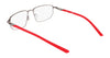 Nike 6067 Eyeglasses | Size 55 / Matte Black/Astronomy Blue