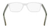 Nike 7160 Eyeglasses | Size 55 / Black/Crystal Clear