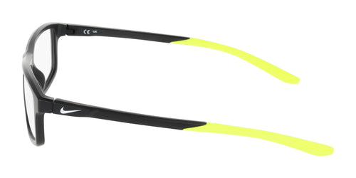 Nike 5060 Eyeglasses / Size 52 / Matte Black/Volt