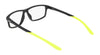 Nike 5060 Eyeglasses | Size 52 / Matte Black/Volt