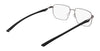 Nike 4317 Eyeglasses / Satin Gunmetal/Black / Size 55