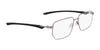 Nike 4317 Eyeglasses / Satin Gunmetal/Black / Size 55