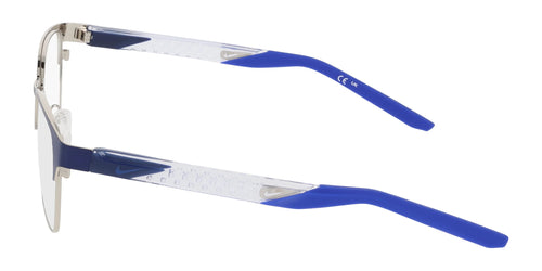 Nike 8156 Eyeglasses / Size 52 / Matte Blue Void/Silver