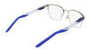 Nike 8156 Eyeglasses | Size 52 / Matte Blue Void/Silver