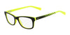 Nike 5509 Eyeglasses | Size 48 / Black/Volt