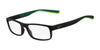 Nike 7090 Eyeglasses | Size 53 / Matte Black/Matte Crystal Volt