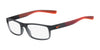 Nike 7090 Eyeglasses | Size 53 / Matte Dark Grey/Crystal Hyper