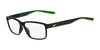 Nike 7092 Eyeglasses / Matte Black/Volt / Size 55