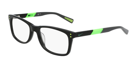 Nike 5538 Eyeglasses Black-Flash Lime