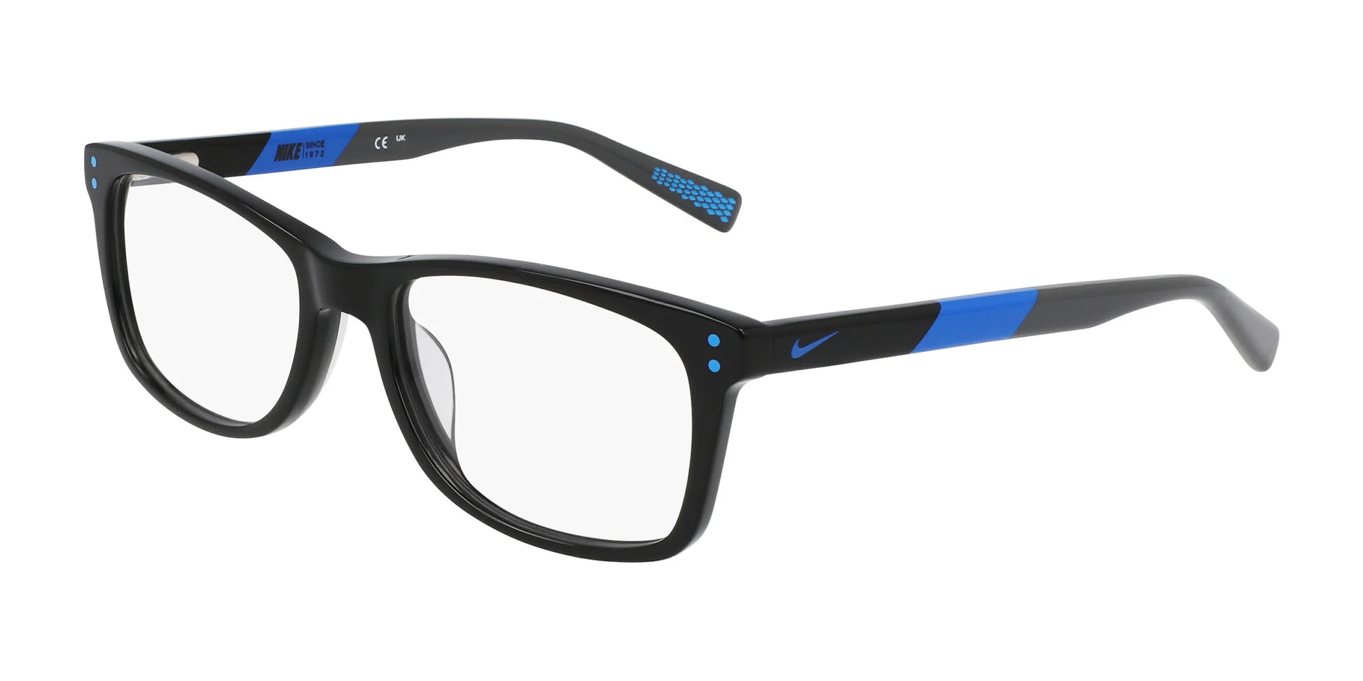 Nike 5538 Eyeglasses Black-Photo Blue
