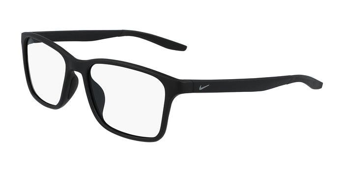 Nike 7117 Eyeglasses / Matte Black / Size 54