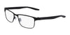 Nike 8130 Eyeglasses / Satin Black / Size 54