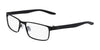Nike 8131 Eyeglasses / Satin Black / Size 55