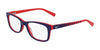 Nike 5509 Eyeglasses | Size 48 / Obsidian/University Red