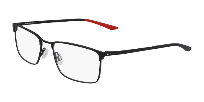 Nike 4307 Eyeglasses / Satin Black / Size 54