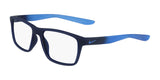 Nike 5002 Eyeglasses Matte Midnight Navy Fade