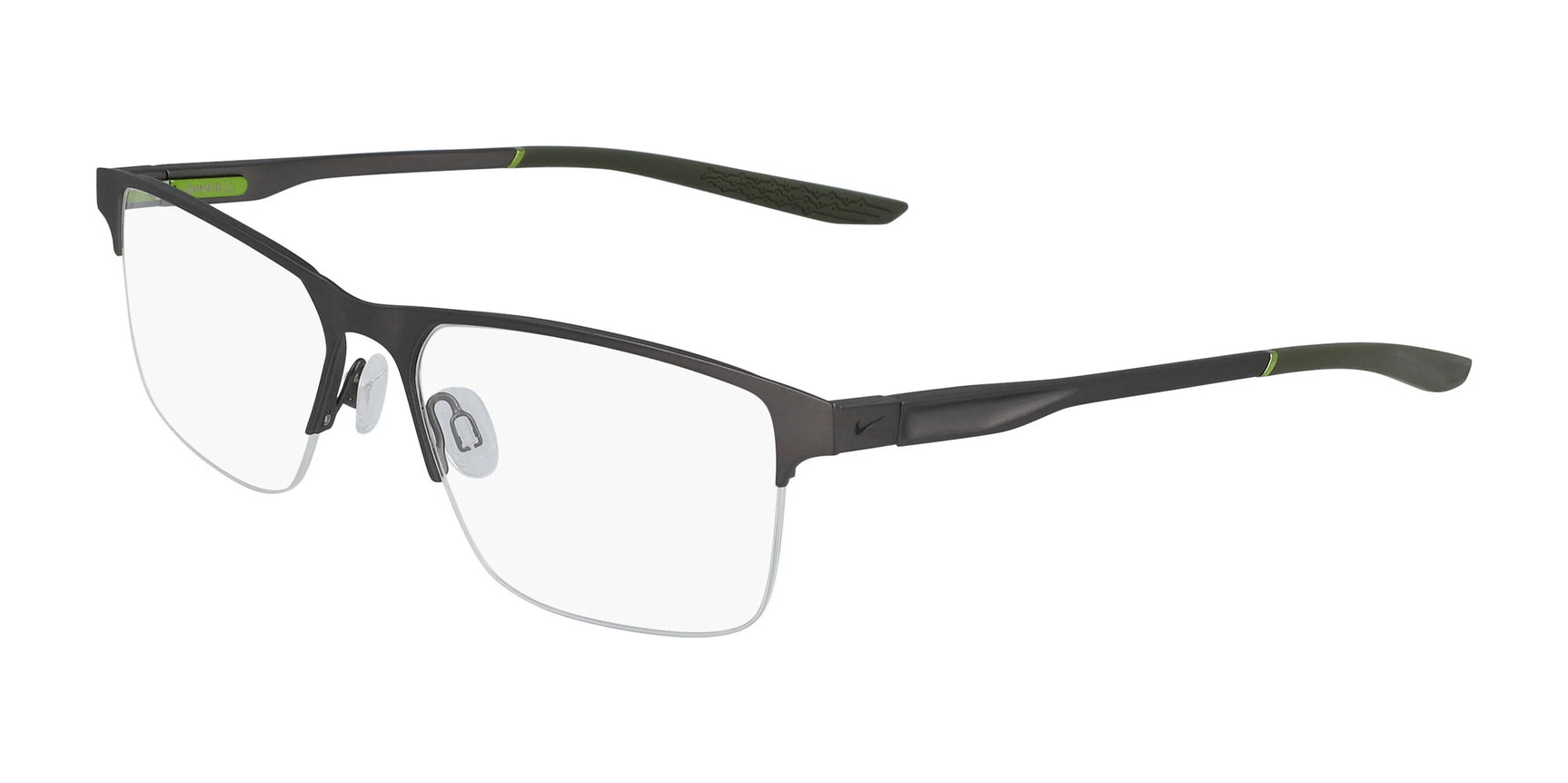 Nike 8045 Eyeglasses Brushed Gunmetal / Cargo Khaki