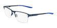 Nike 8045 Eyeglasses Brushed Thunder Blue / Racer Blu
