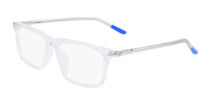 Nike 5541 Eyeglasses | Size 51 / Clear / Racer Blue