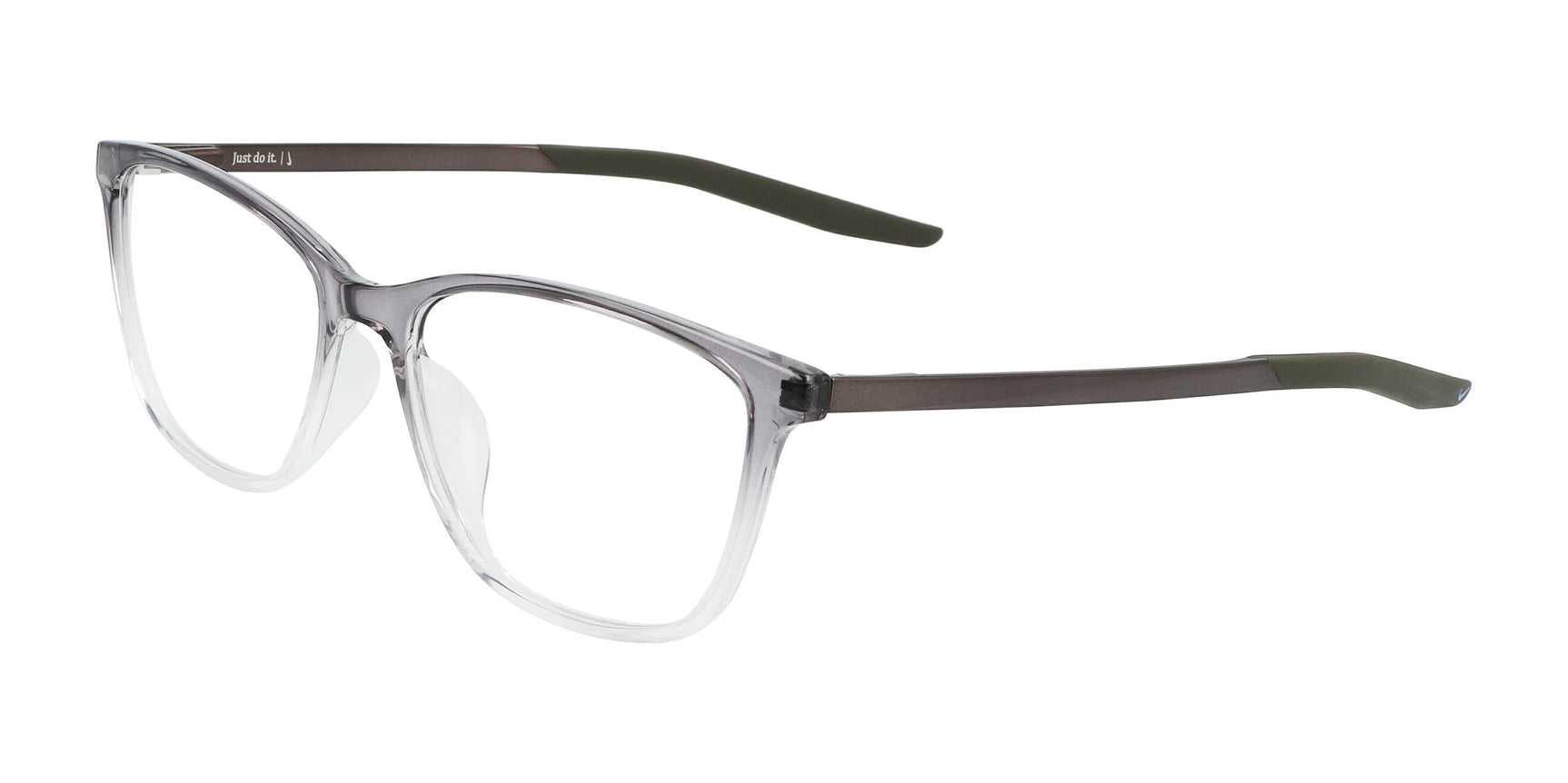 Nike 7284 Eyeglasses Dark Grey Fade / Cargo Khaki