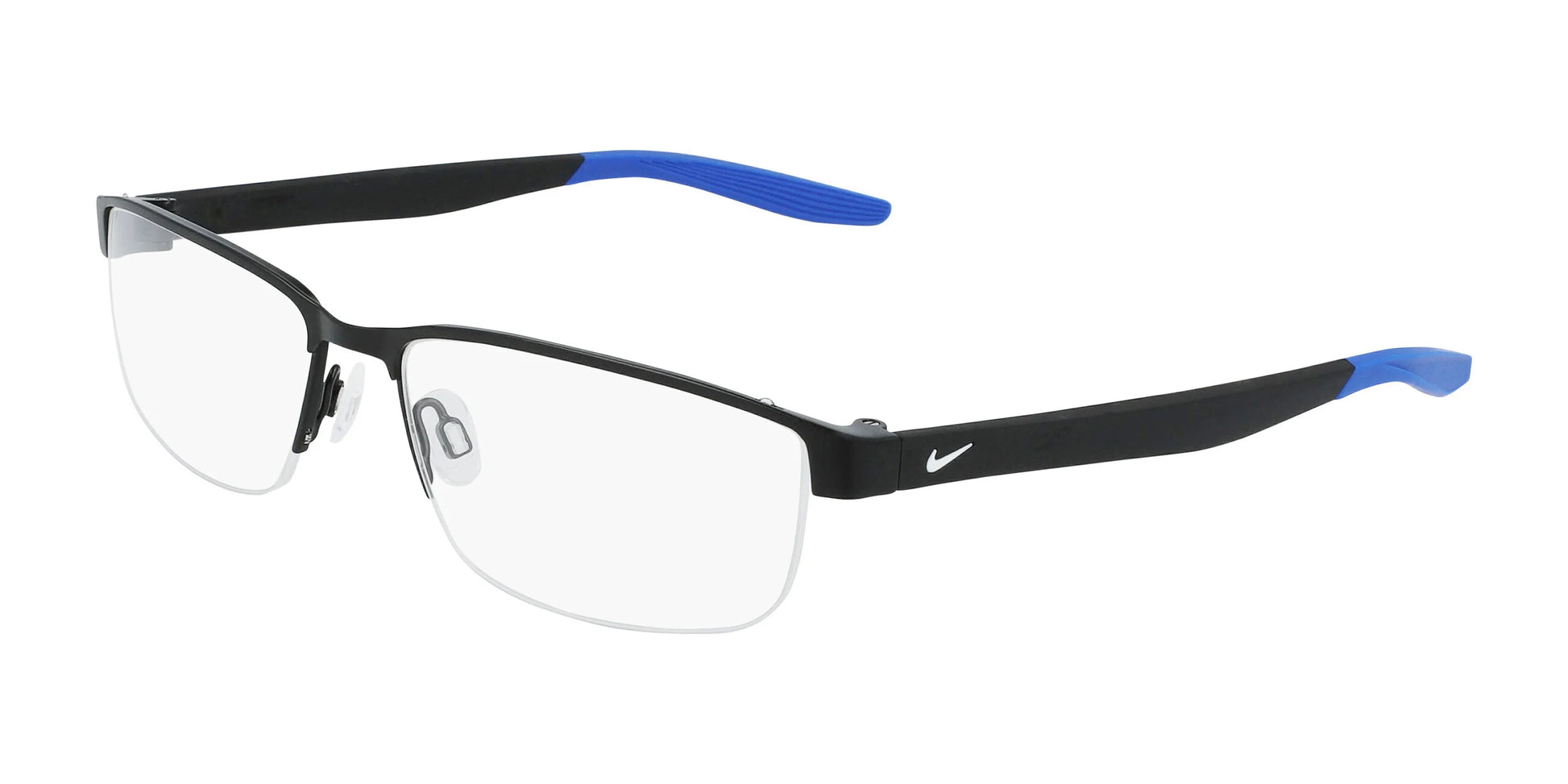 Nike 8138 Eyeglasses Satin Black / Racer Blue