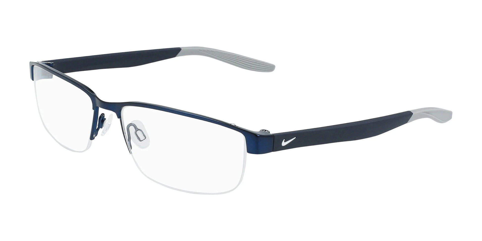 Nike 8138 Eyeglasses Satin Navy / Wolf Grey