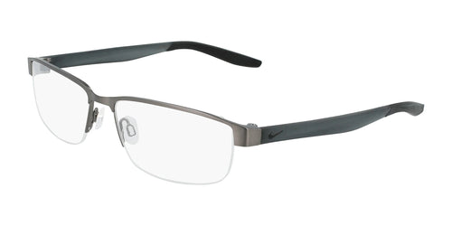 Nike 8138 Eyeglasses / Size 56 / Brushed Gunmetal/Black