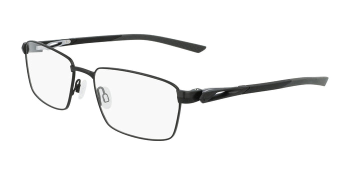 Nike 8140 Eyeglasses / Satin Black / Anthracite / Size 54