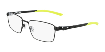 Nike 8140 Eyeglasses Satin Black / Volt