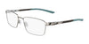 Nike 8140 Eyeglasses / Satin Pewter / Size 54