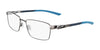 Nike 8140 Eyeglasses / Satin Gunmetal / Size 54