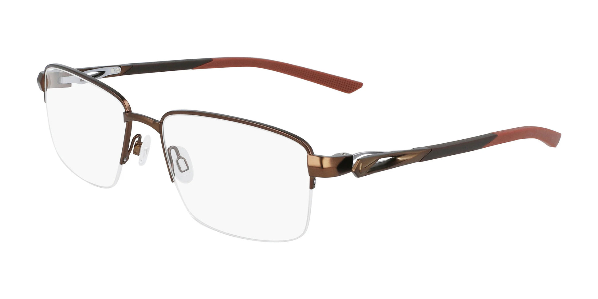 Nike 8141 Eyeglasses Satin Walnut