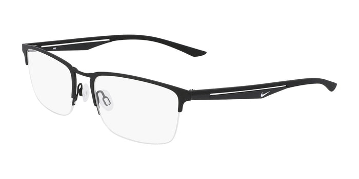 Nike 4313 Eyeglasses / Satin Black / Size 52