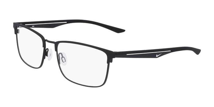 Nike 4314 Eyeglasses / Satin Black / Size 54