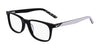 Nike 5546 Eyeglasses / Black/Pure Platinum / Size 47