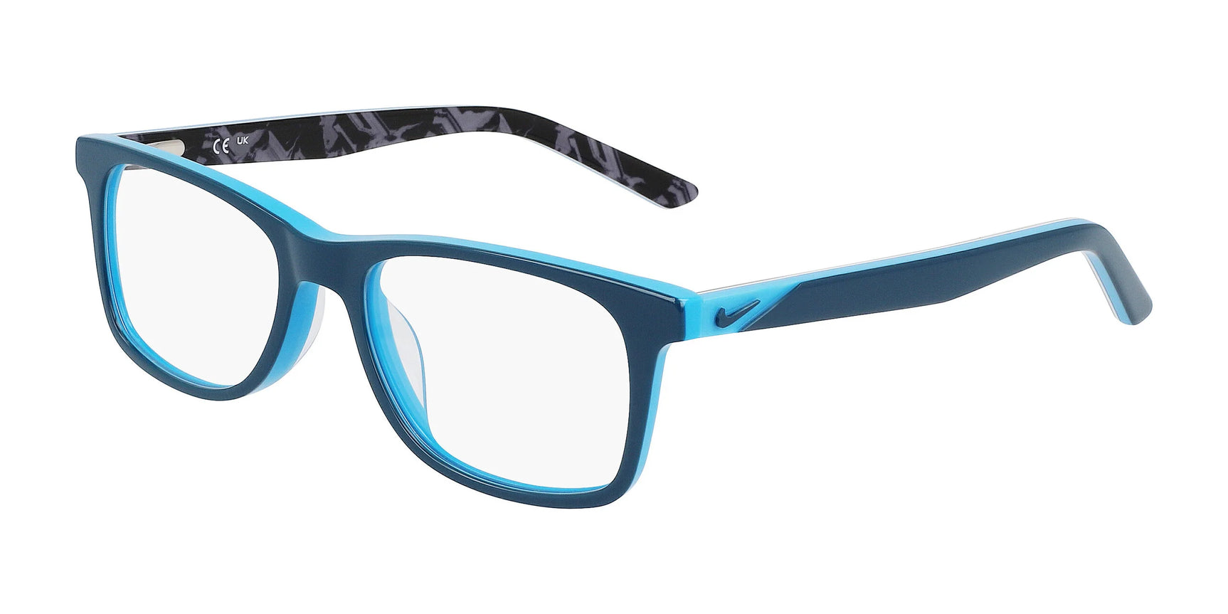 Nike 5549 Eyeglasses Space Blue / Blue Lightning